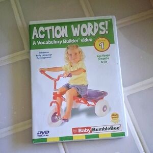 Baby BumbleBee Action Words! Vol 1 DVD A Vocabulary Builder Video